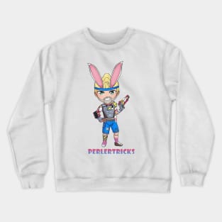 PerlerTricks chibi tina cosplay logo Crewneck Sweatshirt